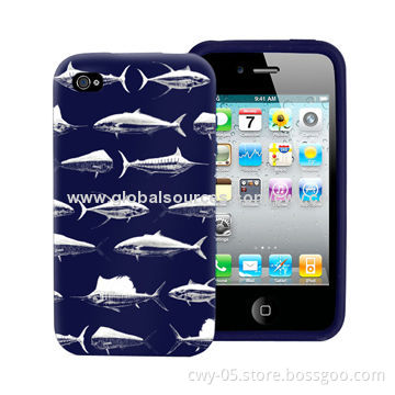 Silk-printed TPU Skin Case for iPhone